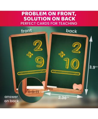 Math Flash Cards for Kids Ages 5-8 - Addition and Subtraction, Multiplication - 139 Double-Sided Flashcards for Studying