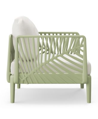 Modern Outdoor Polypropylene Resin Deep Seating Patio Club Chair