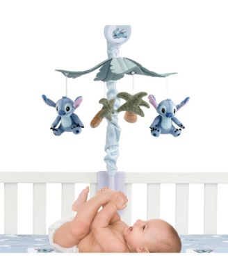 Disney Stitch Musical Baby Crib Mobile Soother Toy