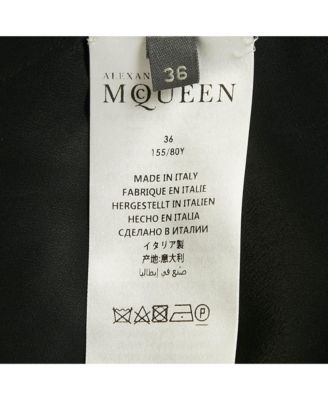 Women's Black Crepe Midi Dress