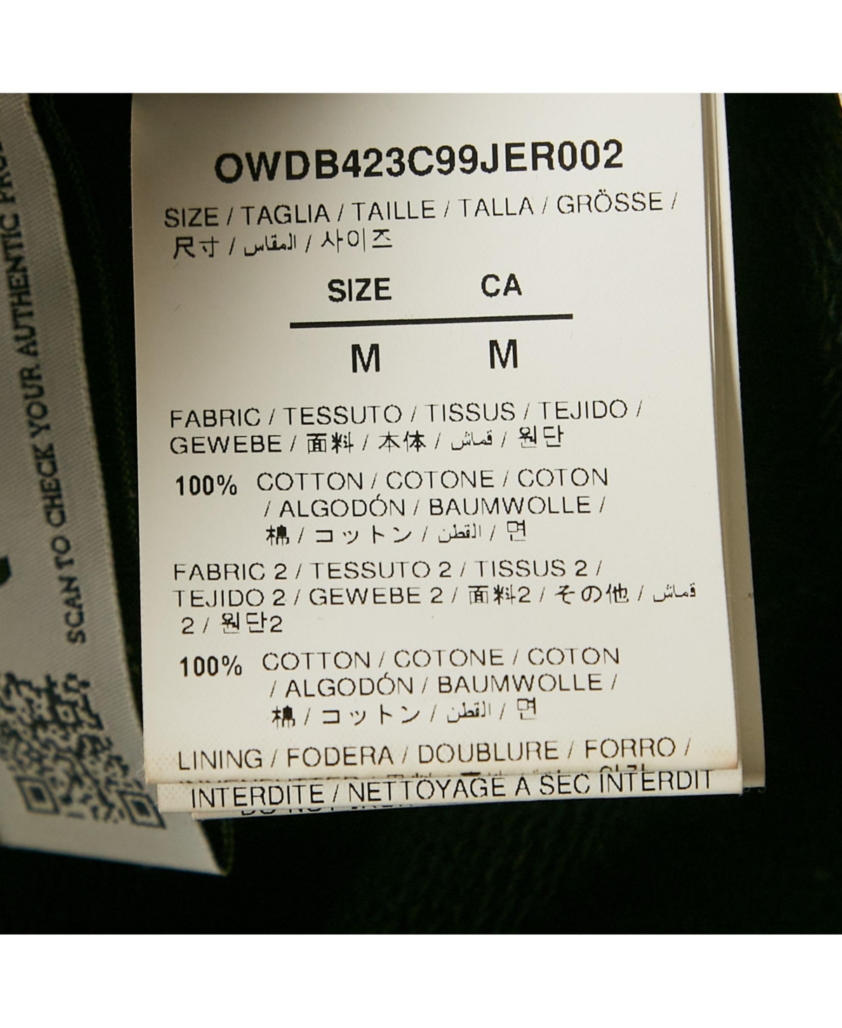 Pre-Owned Off-White Women's Black Cotton Knit Hooded Mini Dress