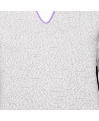 Women's Colorblock Pattern Knit Shift Midi Dress