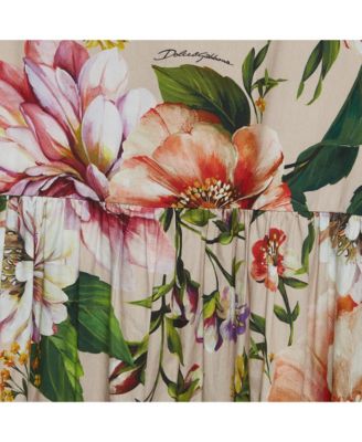 Women's Pink Floral Printed Cotton Poplin