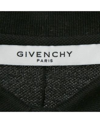 Women's Black Stars Applique Pique Polo Dress