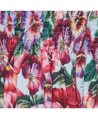 Women's Multicolor Floral Printed Cotton Poplin