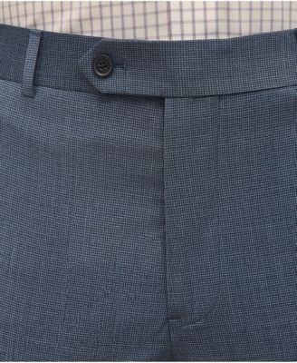 Brooks Brothers Men's Classic-Fit Wool Blend Suit Separates Pant