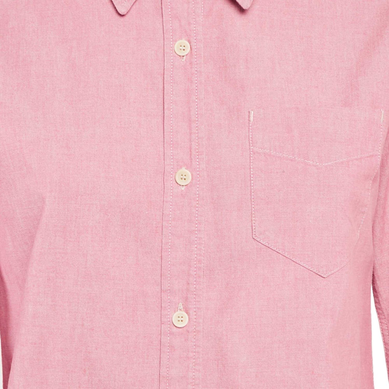 Women's Etoile Pink Cotton Long Sleeve Shirt