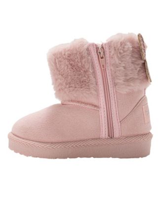 Girls' Toddler 5T-10T Butterfly Embellishment Winter Boots