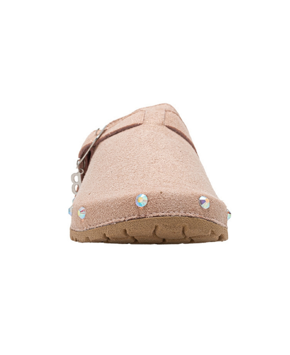 Bebe Girls' 1-13 Buckled Details Slip-On Shimmer Clogs