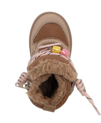 Girls' Toddler 5T-10T Lace-Up Hiker Boots