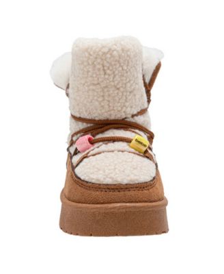 Girls' Toddler 5T-10T Lace-Up Winter Boots