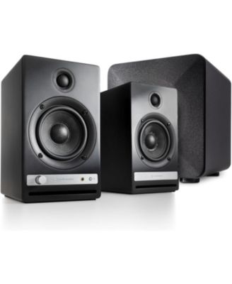HD4 Black Home Music System with S6 Subwoofer