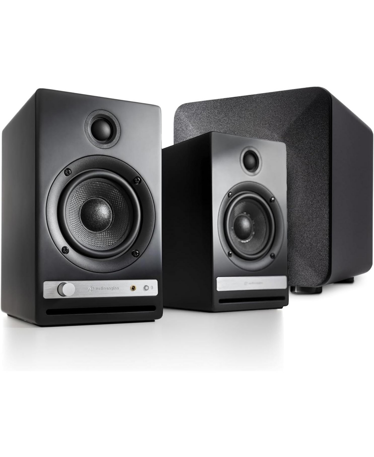 HD4 Black Home Music System with S6 Subwoofer