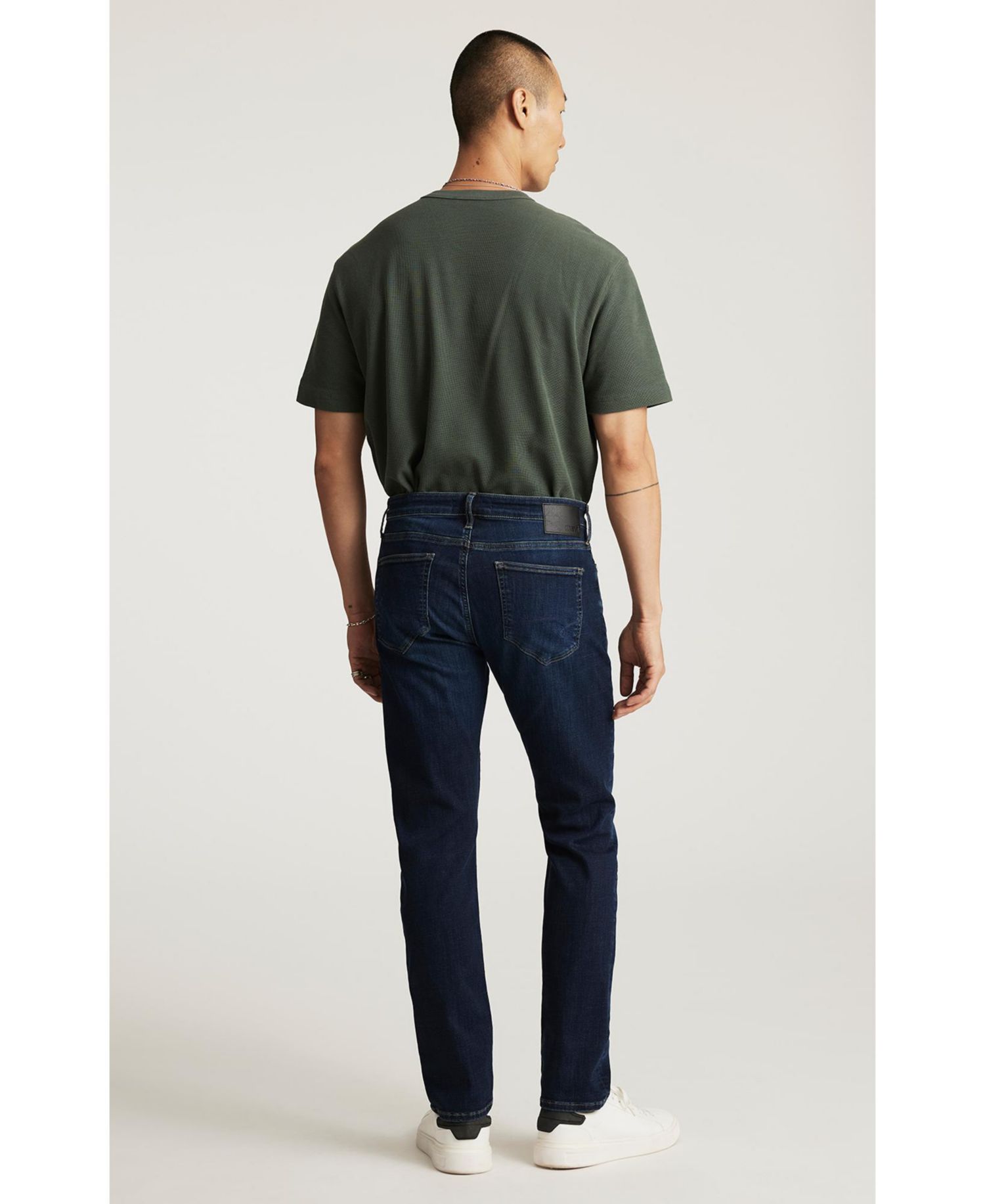 Men's Jake Slim Leg In Midnight Brushed Feather Denim