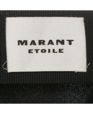 Women's Etoile Black Glittered Velvet Alyssa Midi Skirt