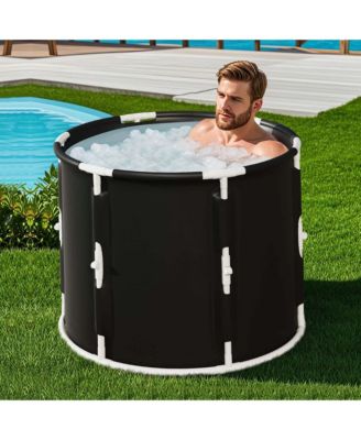 Foldable Ice Bath Tub with Plunge Pool for Recovery Cold Water Therapy Training