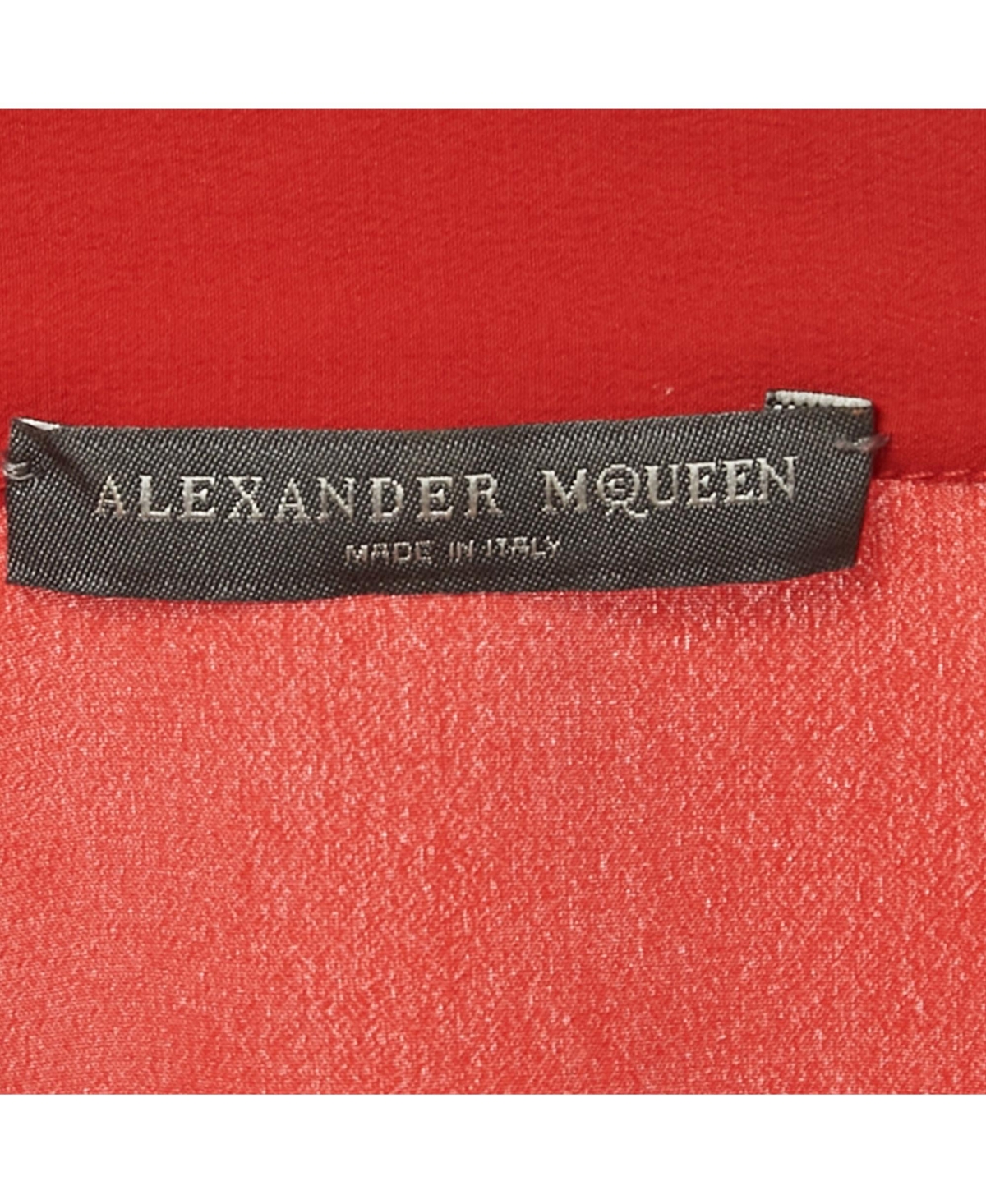 Pre-Owned Alexander Mcqueen Women's Silk Beaded High Neck Top