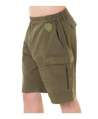 Men's Menswear Patches Cargo Shorts