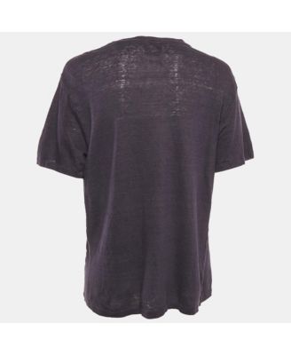 Women's Etoile Logo Print Linen Knit Zewel T-Shirt