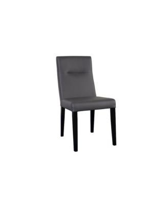 Verona Contemporary Dining Chair, Gray (Set of 2)