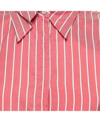 Women's Striped Silk Enza Shirt