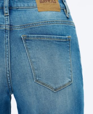 Women's Mid-Rise Floor-Length Wide-Leg Regular-Fit Jeans