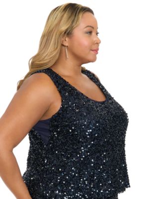 Plus Size Sleeveless Scoop Neck Top