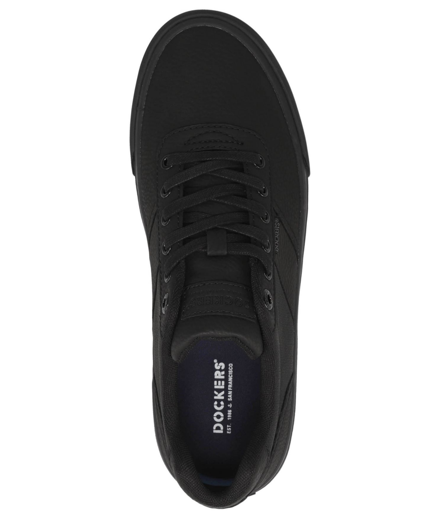 Мужские кроссовки Dockers Hobbs Wax Lace-Up, цвет: Чёрный — фото 4