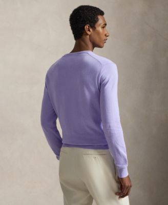 Men's Pima Regular-Fit Crewneck Sweater