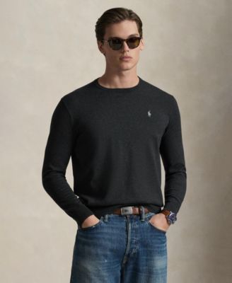 Men's Pima Regular-Fit Crewneck Sweater