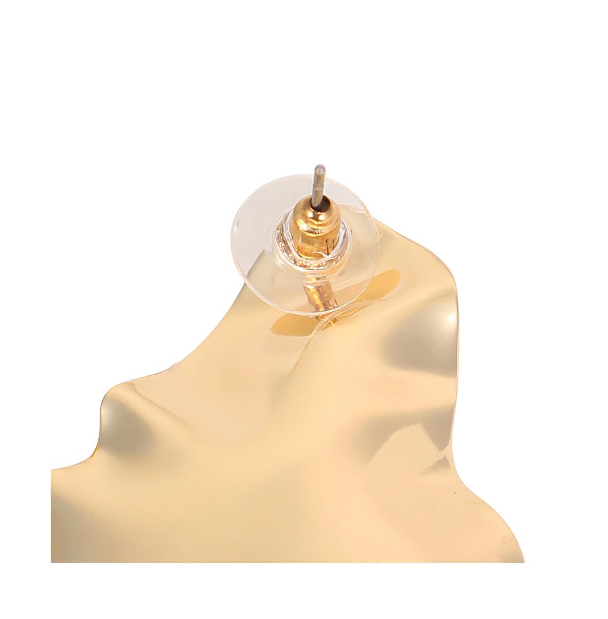 Women's The Techno-Flora Statement Earrings - California Gold