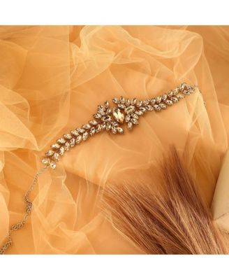 Women's The Marquise-Bloom Collar Necklace - Citrine Brown