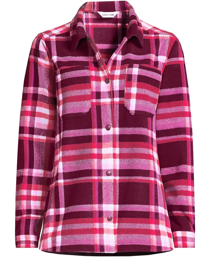 Women's Print Anyweather Fleece Shirt Jacket - thumbnail 7