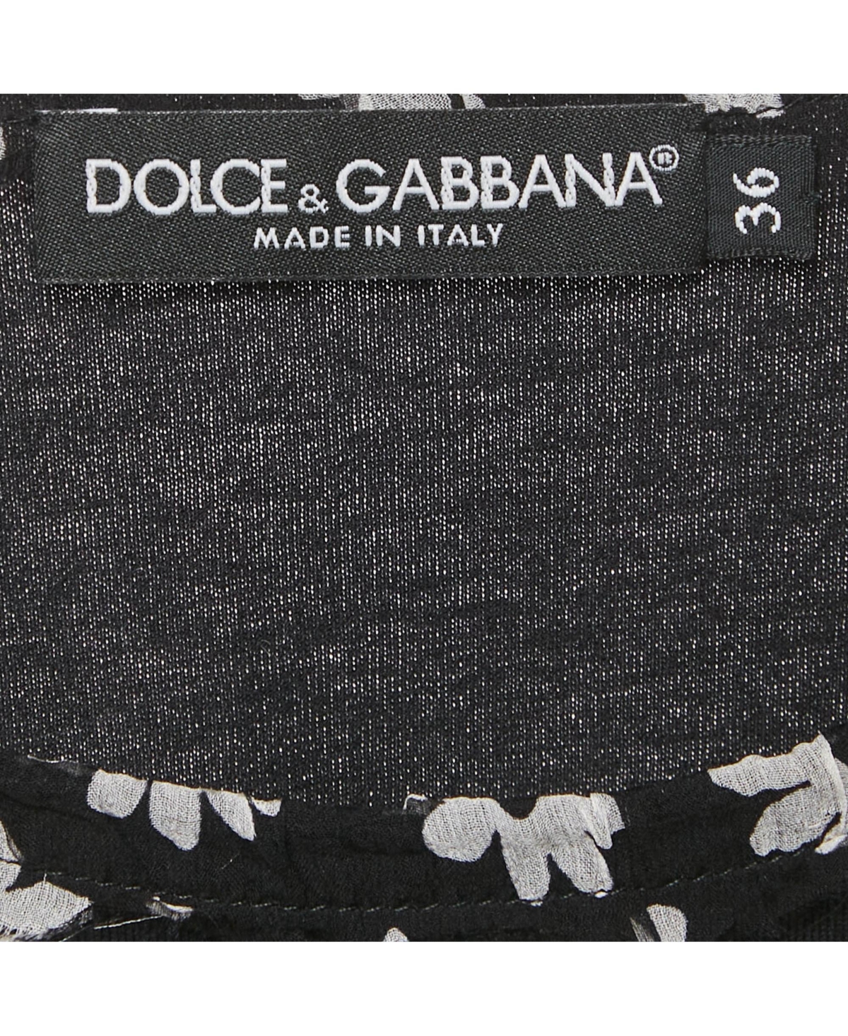 Pre-Owned Dolce & Gabbana Women's Floral Silk Trim Jersey Sleeveless Top