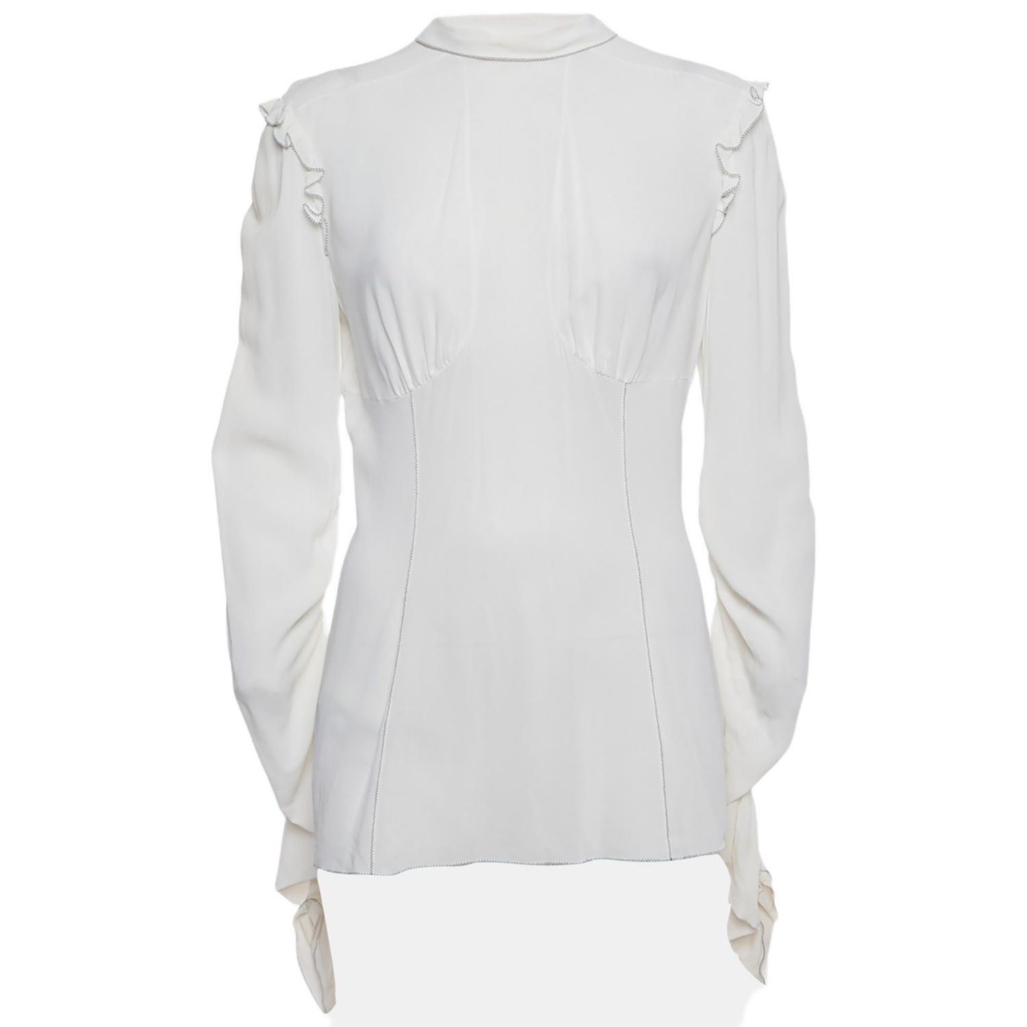 Women's Chiffon Ruffled Blouse