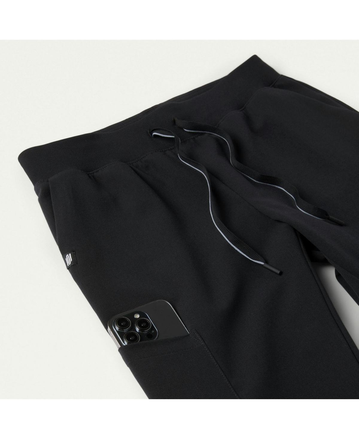 Jaanuu Petite Silex 6-Pocket Slim Mid-Rise Scrub Jogger