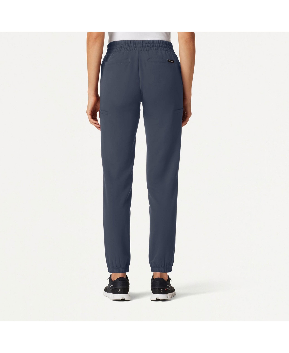 Jaanuu Petite Jace 7-Pocket Skinny Scrub Jogger