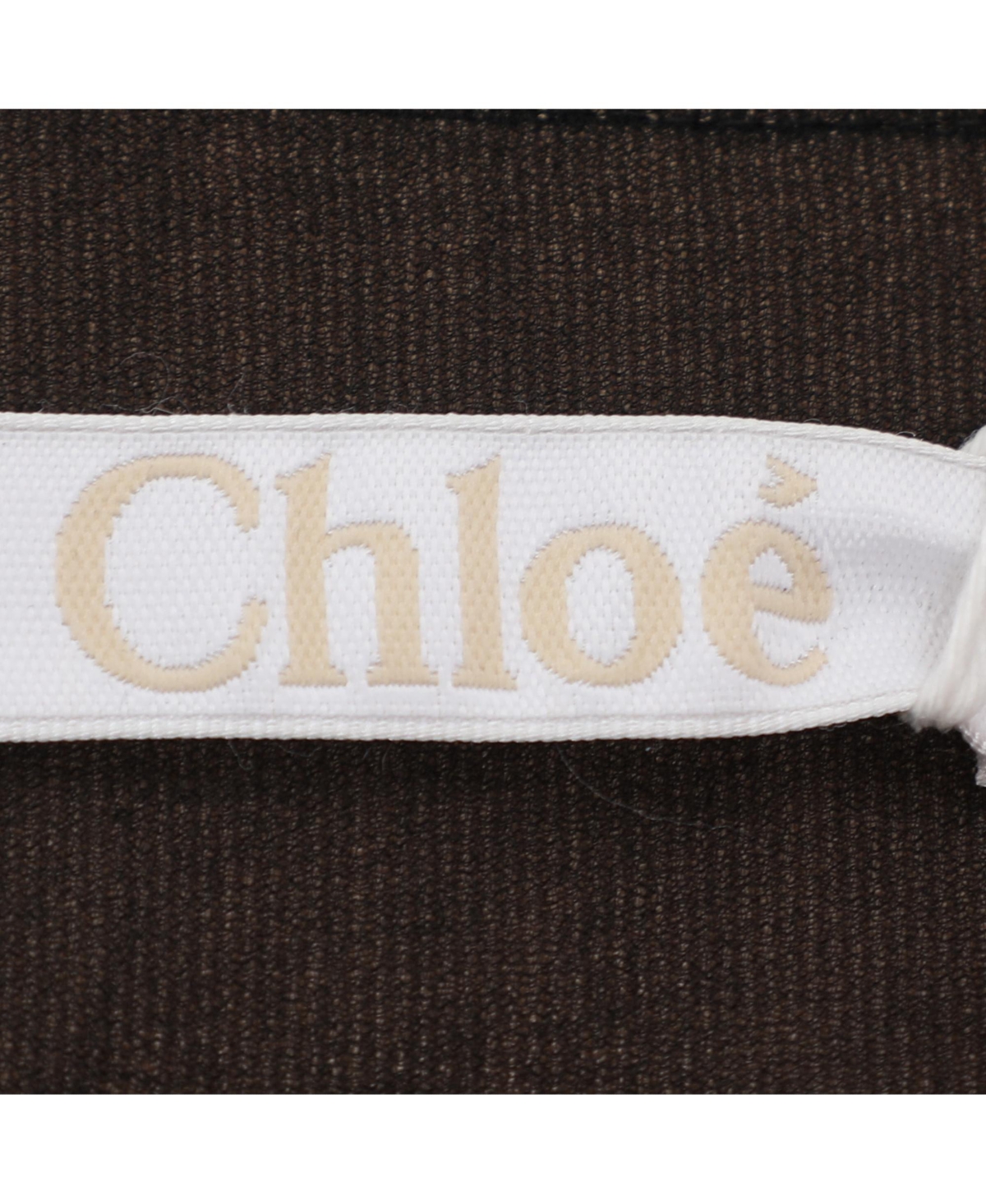 Pre-Owned Chloe Women's Black Silk Pleated Midi Skirts