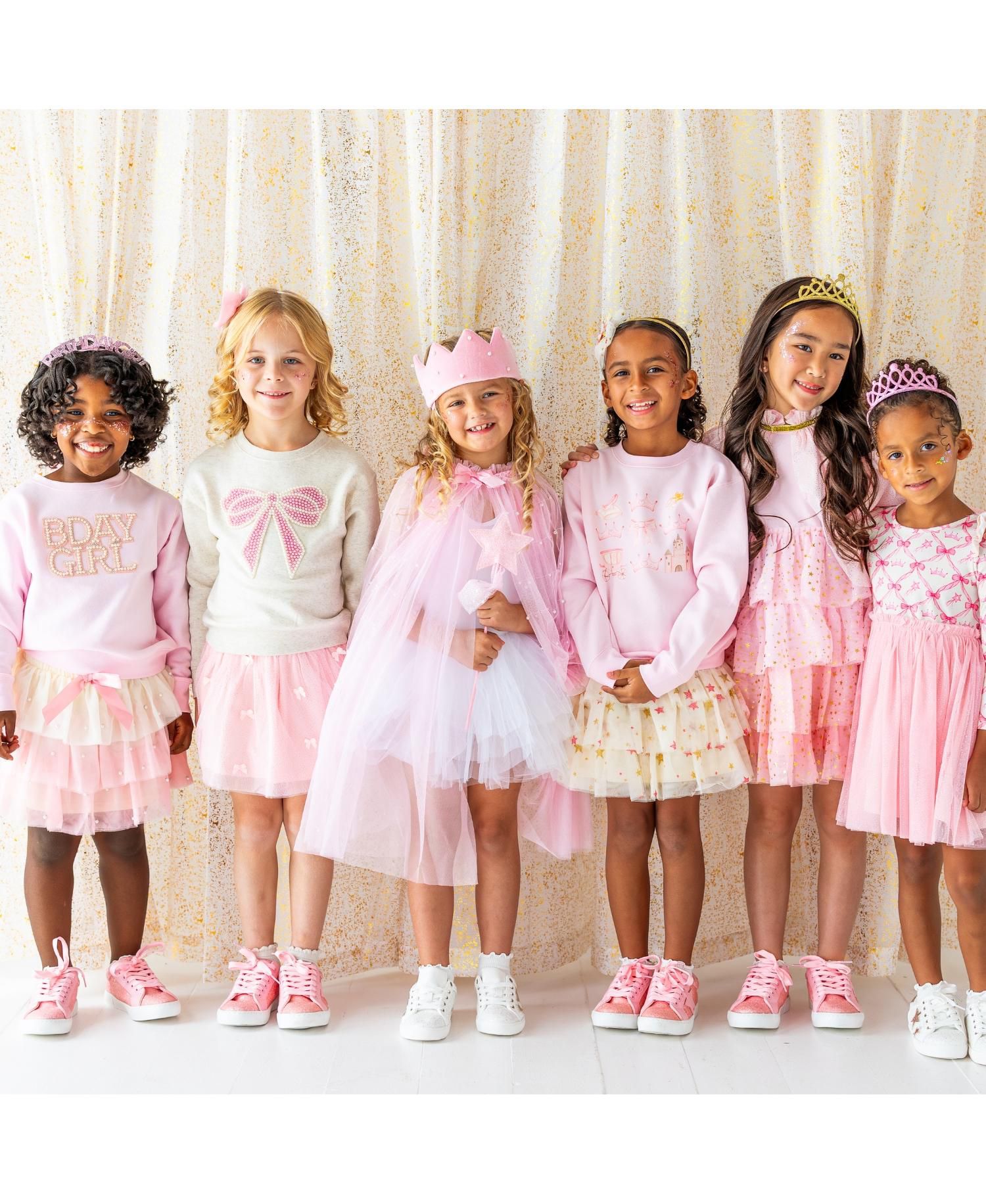 Toddler Girls Pretty Pearl Petal Tutu