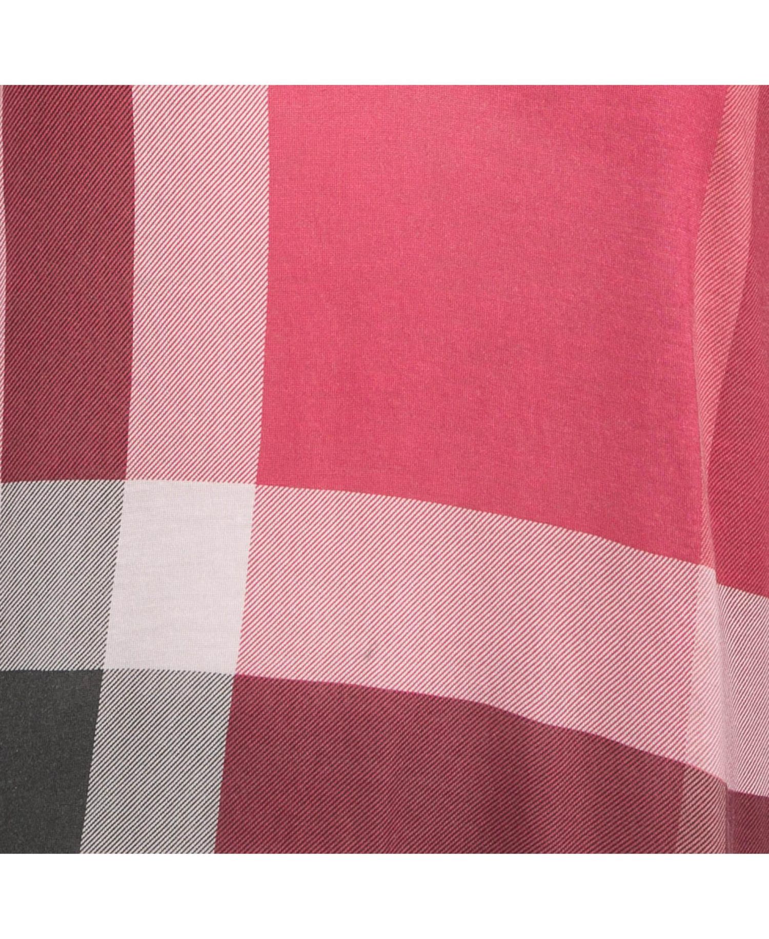Women's Brit Pink Plaid Modal Jersey Top