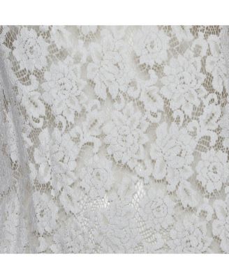 Women's Cream Lace Sleeveless Top