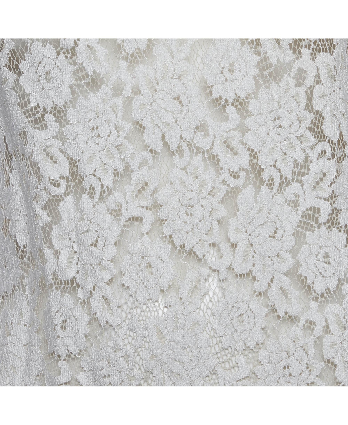 Pre-Owned Dolce & Gabbana Women's Cream Lace Sleeveless Top