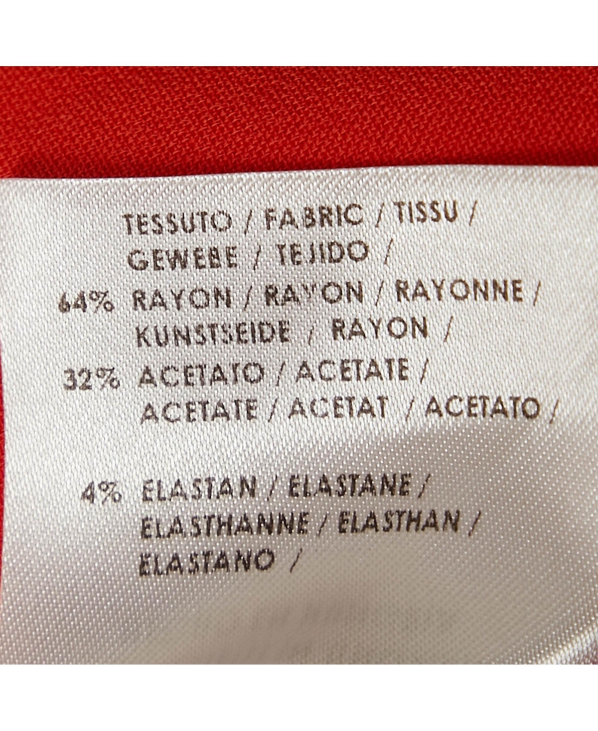 Pre-Owned Stella Mccartney Women's Orange Crepe Drawstring Trousers