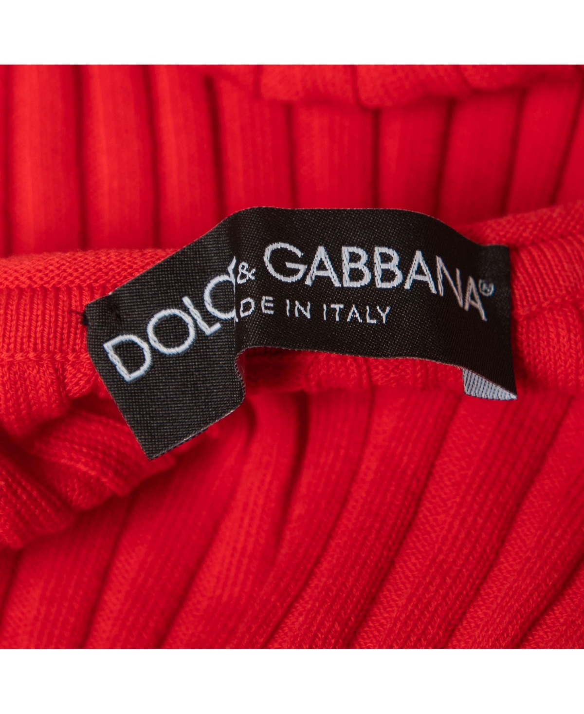 Pre-Owned Dolce & Gabbana Women's Cotton Rib Knit Tank Top