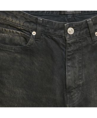 Men's Unisex Grey Faded Denim Shorts