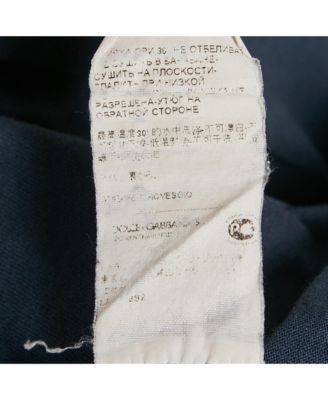 Men's Blue Jersey Crew Neck T-Shirt