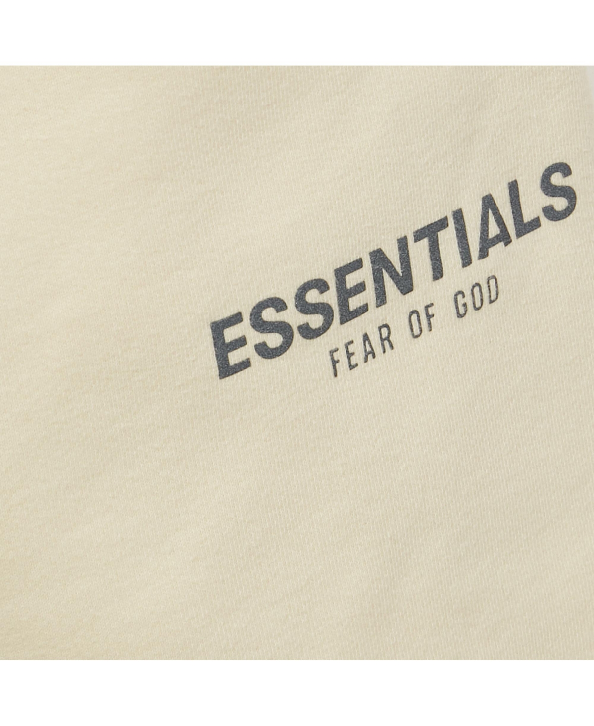 Pre-Owned Fear Of God Men's Cream Cotton Fleece