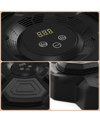 Music Boxing Machine with 9 Speeds & Bluetooth, LED Punch Tracker for Family Fitness