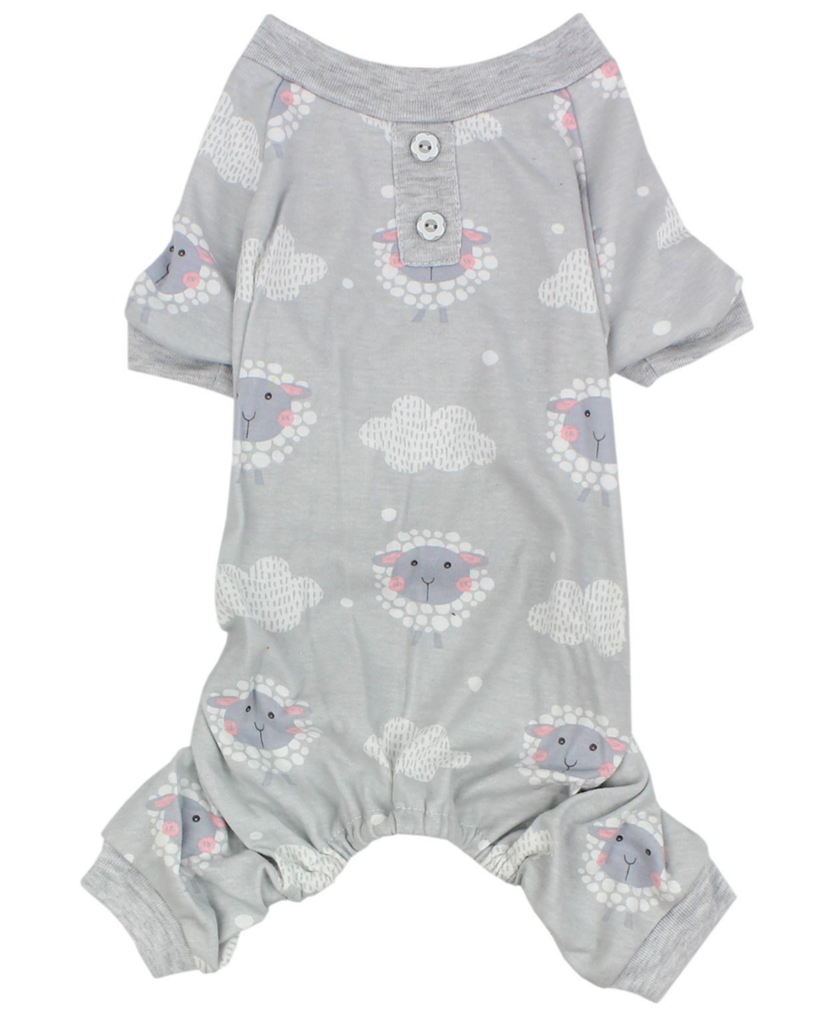 Parisian Pet Grey Sheep Pajama