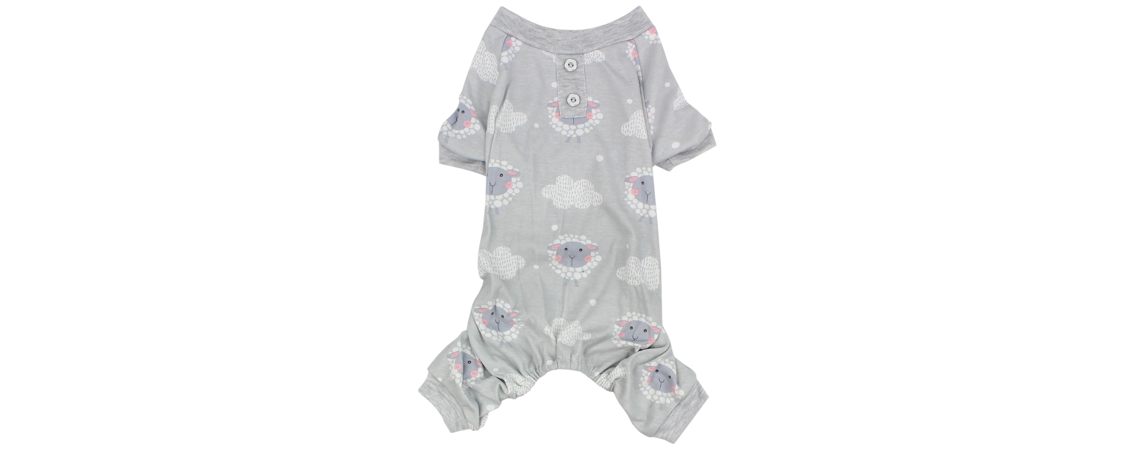 Parisian Pet Grey Sheep Pajama